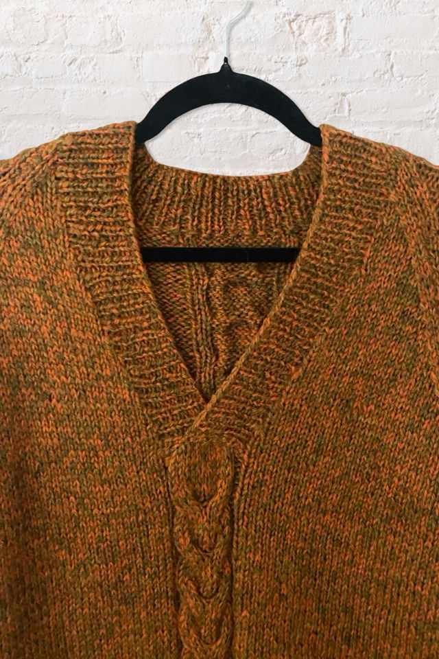 1970s Rust Handknit Sweater Selected By Ritual Vintage #1