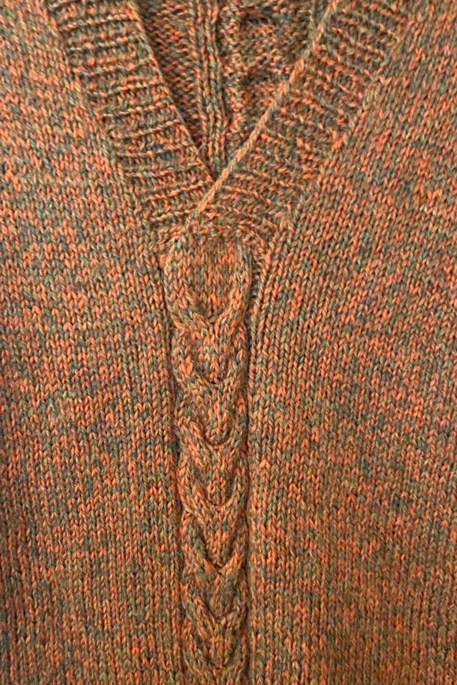 1970s Rust Handknit Sweater Selected By Ritual Vintage #2