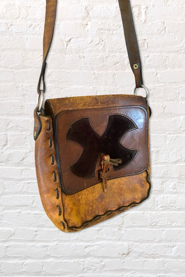 1970s Hand Tooled Woodstock Leather Bag Selected By Ritual Vintage #3