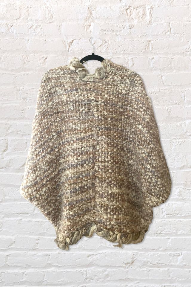 1970s Handknit Artisan Weave Cocoon Jacket Selected By Ritual Vintage #1