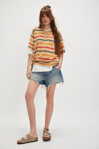 Dr. Collectors Model Double Striped Tee