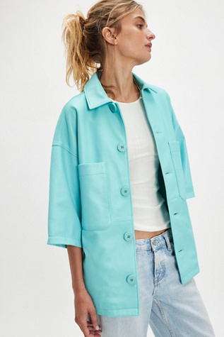 Possery Sabedell Wax Leather Jacket