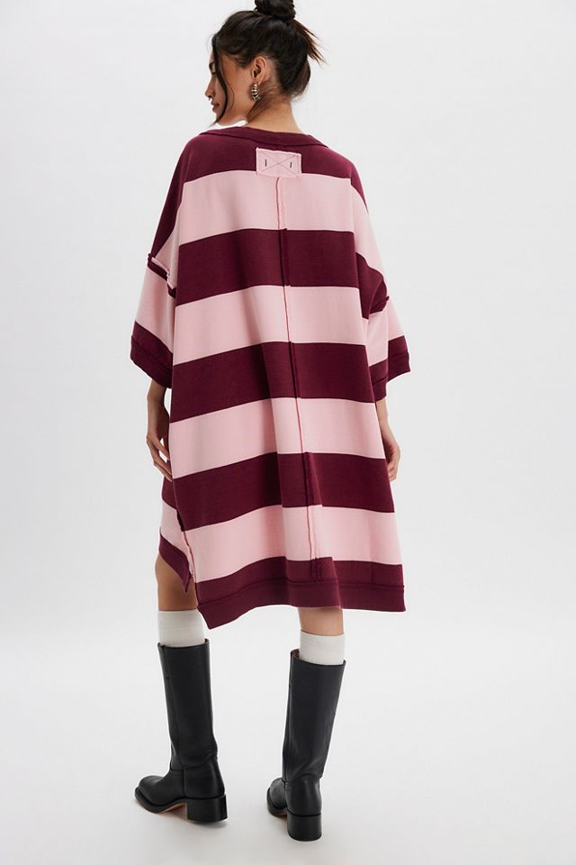 Sweat-shirt Maxi Rayé We The Free Out Here #1