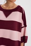 We The Free Out Here Striped Maxi Sweatshirt