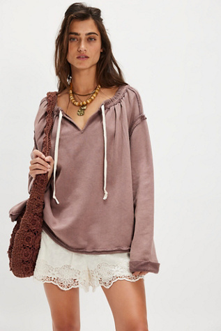 Picnic Sweatshirt by Free People in Brown, Size: XS