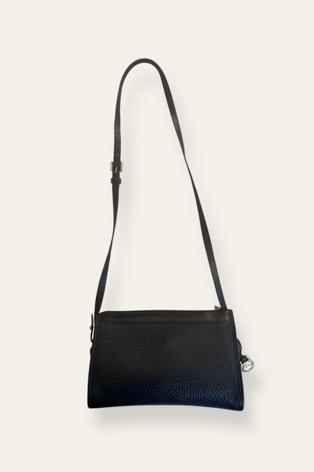 Vintage 1990's Dooney & Bourke Black Leather Bag Selected By Afterlife Boutique #2