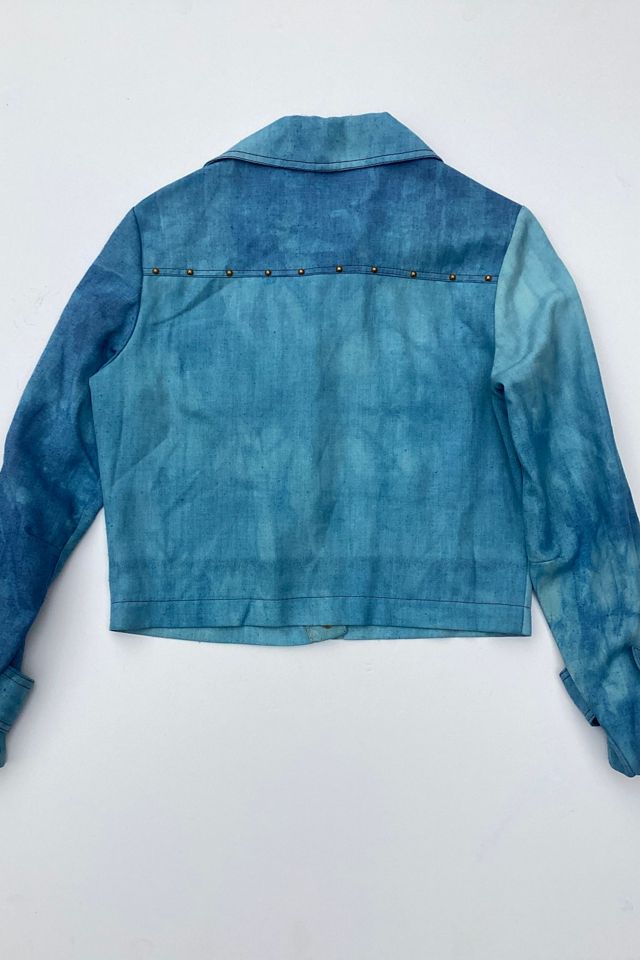 Vintage 1960s Studded Faux Denim Jacket Selected by Cherry #2