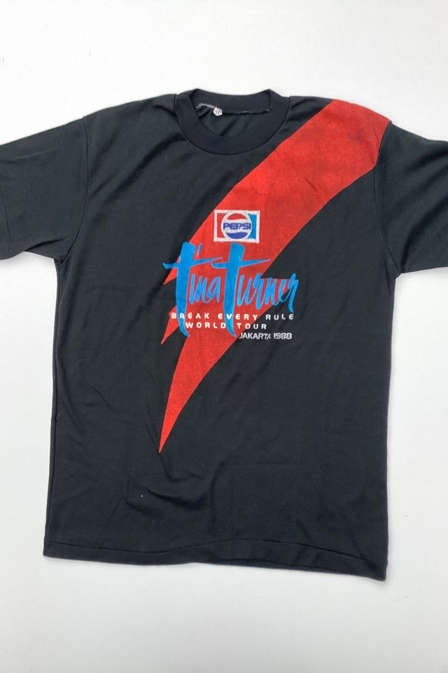 Vintage 1988 Tina Turner "Break Every Rule" Tour Tee Selected by Cherry #1