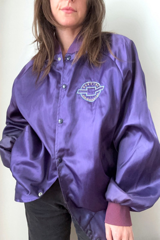 Vintage Chevrolet Satin Jacket Selected by Grievous Angel Vintage