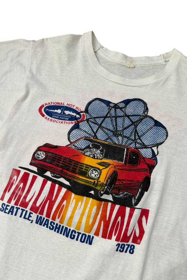 Vintage 1970s Drag Racing T Shirt Selected By Vintage Warrior #1