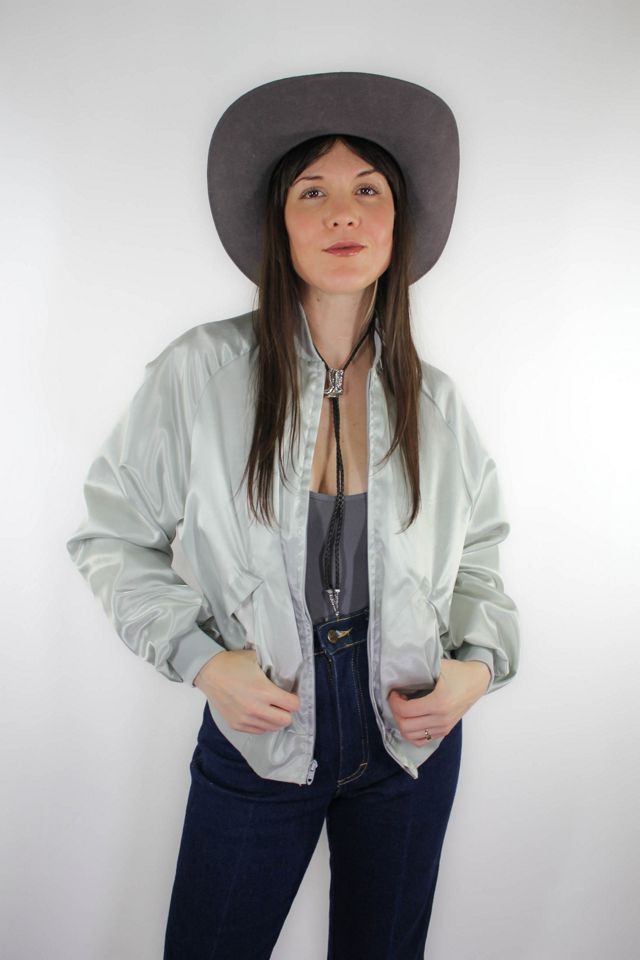 The Countrymen Silver Satin Western Vintage Jacket Selected By Moons + Junes Vintage #3