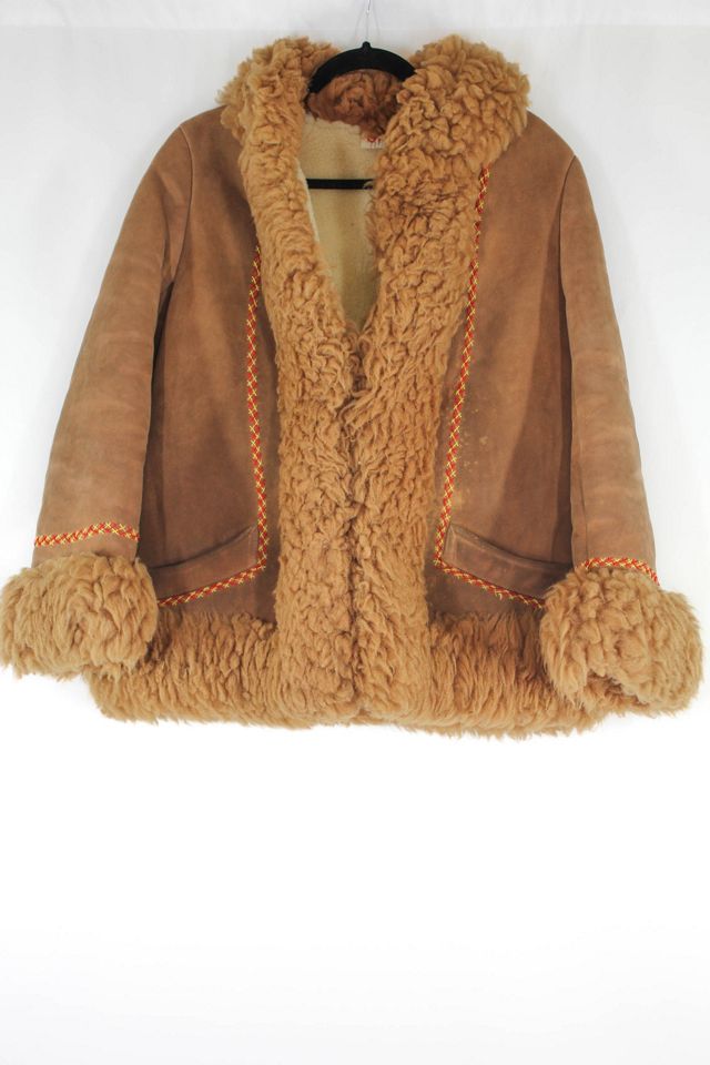 Vintage Penny Lane Icelandic Wool Suede Coat Selected By Moons + Junes Vintage #3