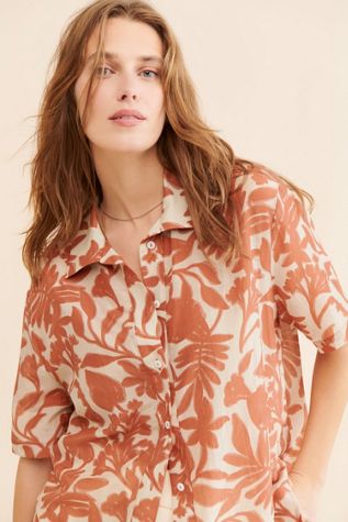 ALOHAS Tiki Floral Shirt