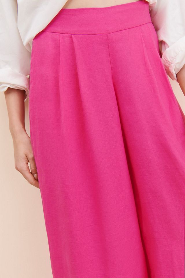 Alexandra Bueno Water Lili Linen Trousers #2