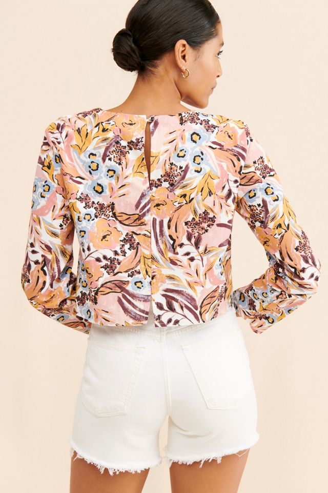 Girl & The Sun Ellery Floral Top #1