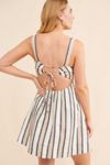 KIVARI Oaklee Stripe Mini Dress