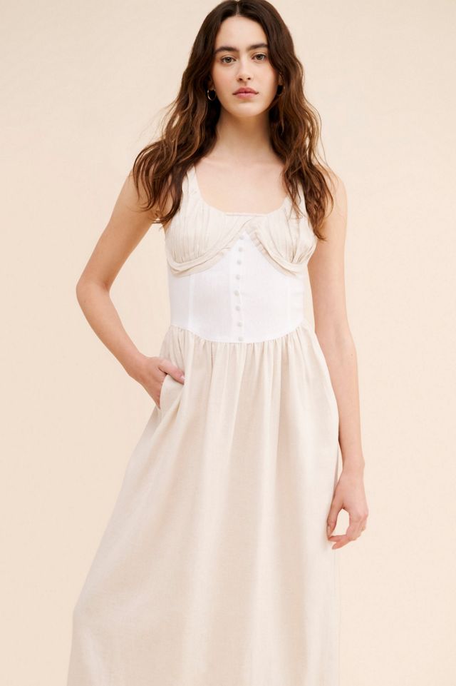 Tach Clothing Nasser Midi Colorblock Dress #3
