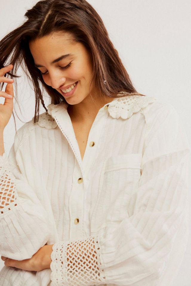 Rhiannon Crochet Shirt #2
