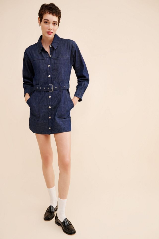 Esme Denim Mini Dress #3