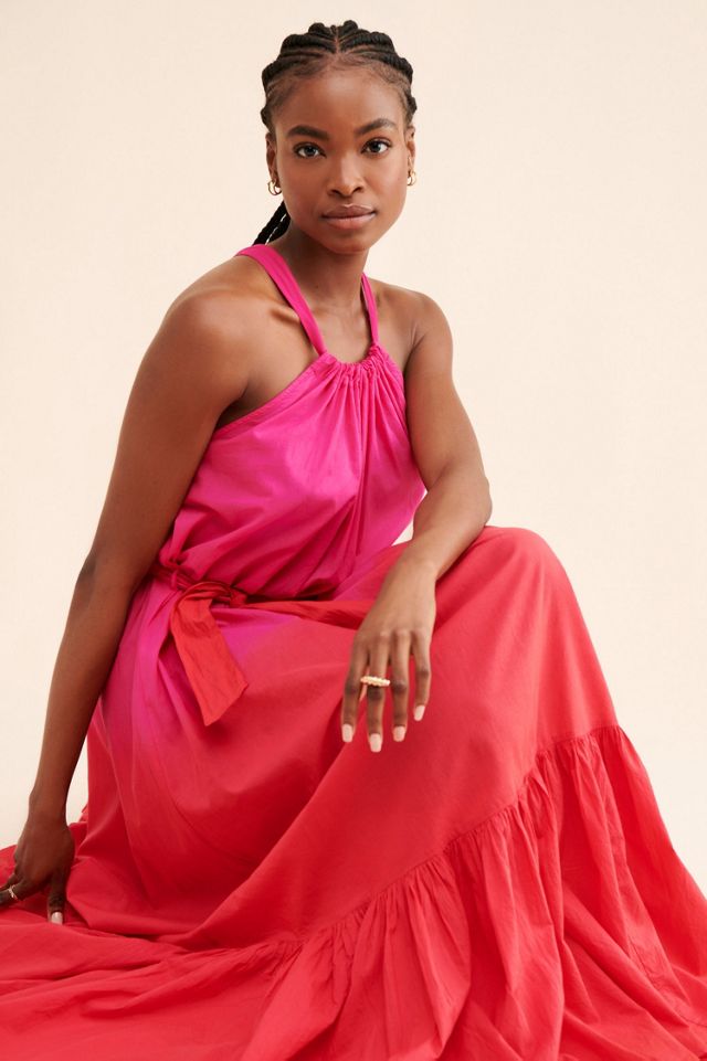 Maia Bergman Sienna Flounce Maxi Dress #2