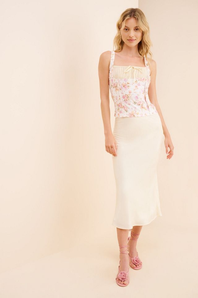 Tach Clothing Luciana Floral Linen Top #3