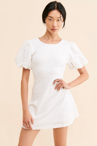 Apricot Rose Mini Dress