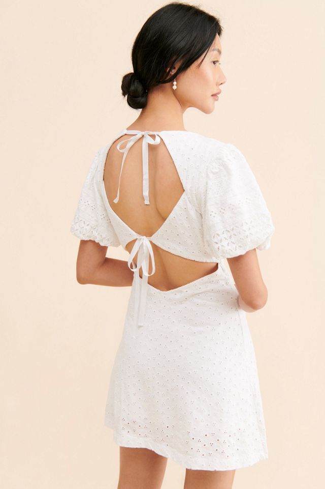 Apricot Rose Mini Dress #1