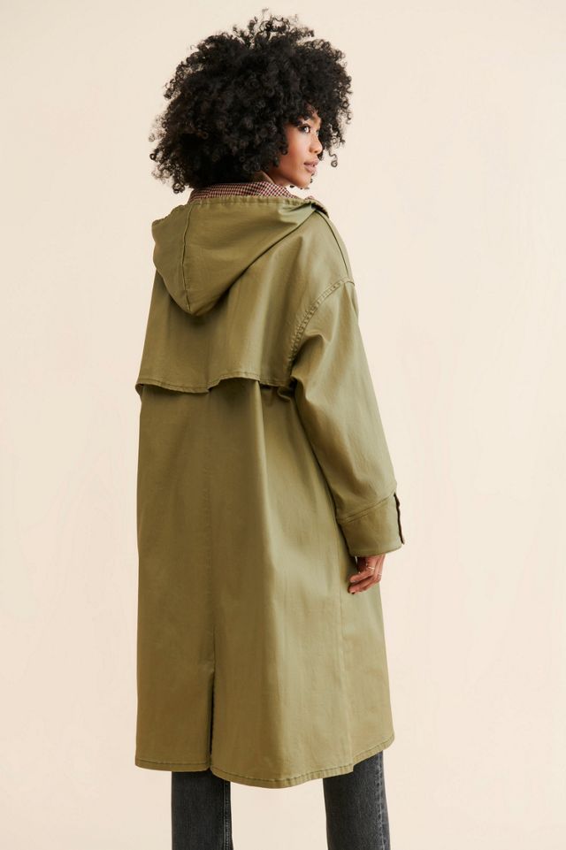 Found Buckle Oversized Trench Coat #1