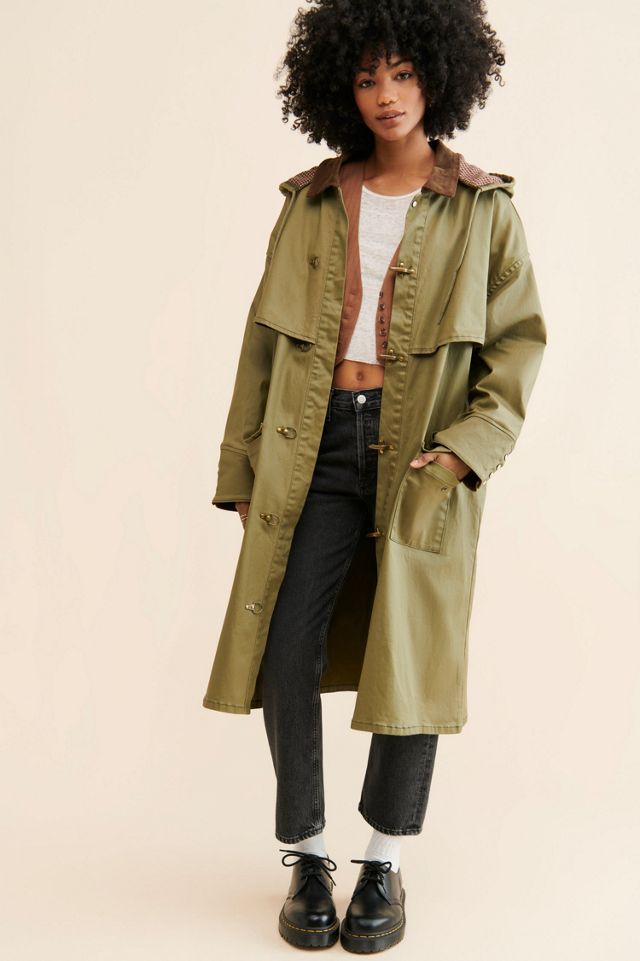 Found Buckle Oversized Trench Coat #3