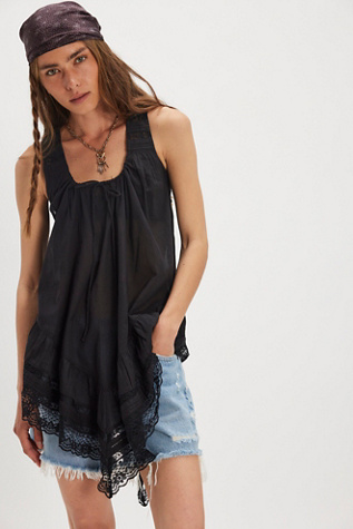 Tunique Coretta par Free People en Noir, pour femme taille: XL