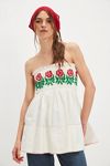 Smocked In Roses Tunic