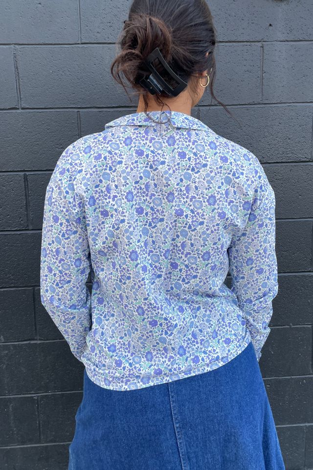 Linen Lawn Liberty Floral Shirt Selected by FernMercantile #2