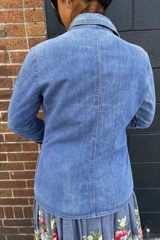 Vintage 1970's Denim Shaket Selected by FernMercantile #2