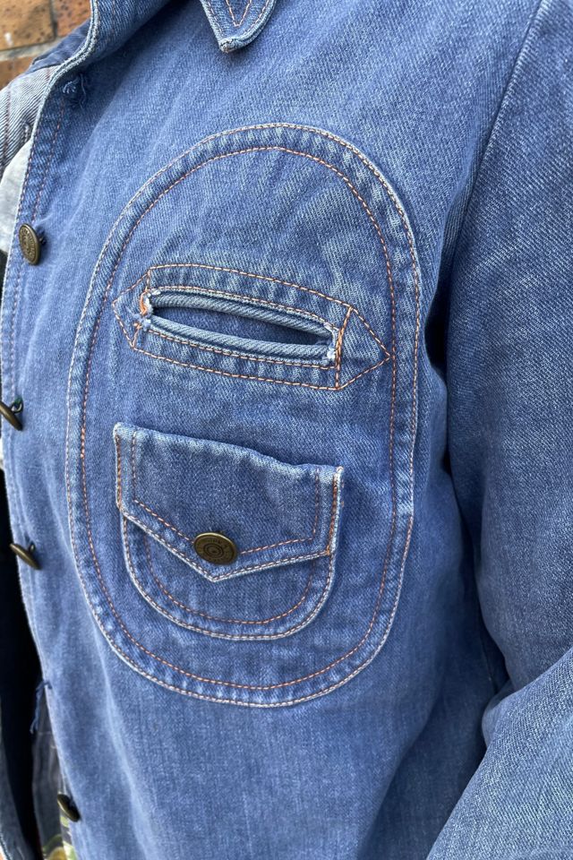 Vintage 1970's Denim Shaket Selected by FernMercantile #3