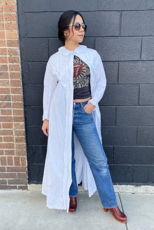 Vintage Edwardian Duster Night Shirt Selected by FernMercantile