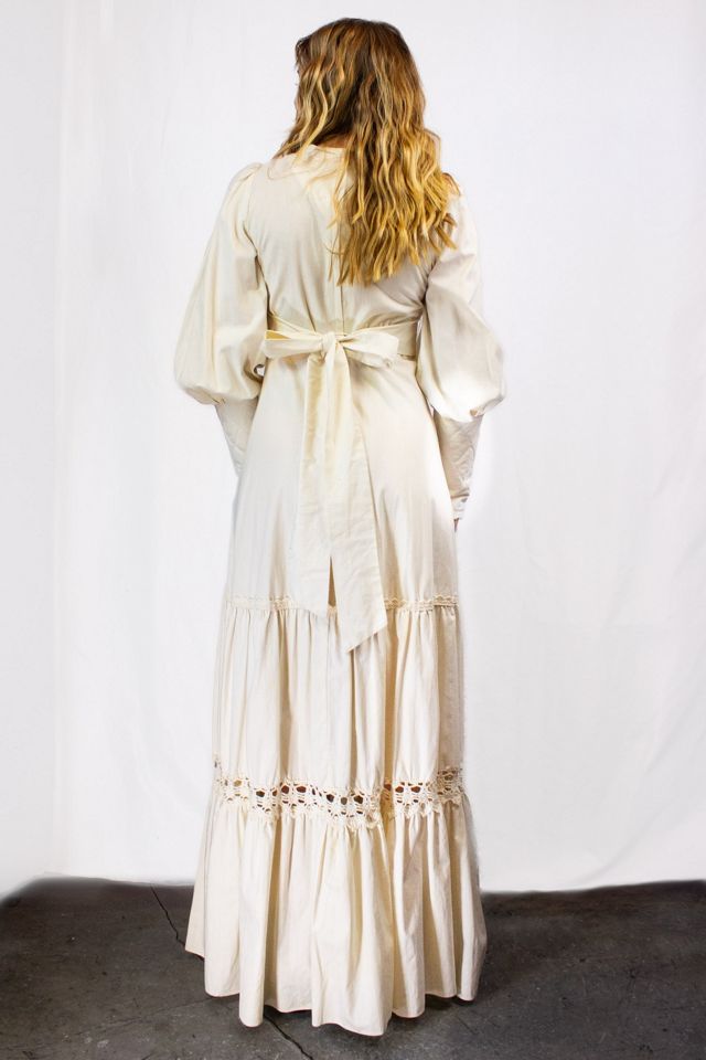 Vintage 70s Gunne Sax Quilted Corset Dress Selected by Black Shag Vintage #1