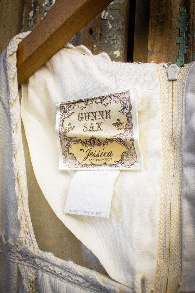 Vintage 70s Gunne Sax Quilted Corset Dress Selected by Black Shag Vintage #2