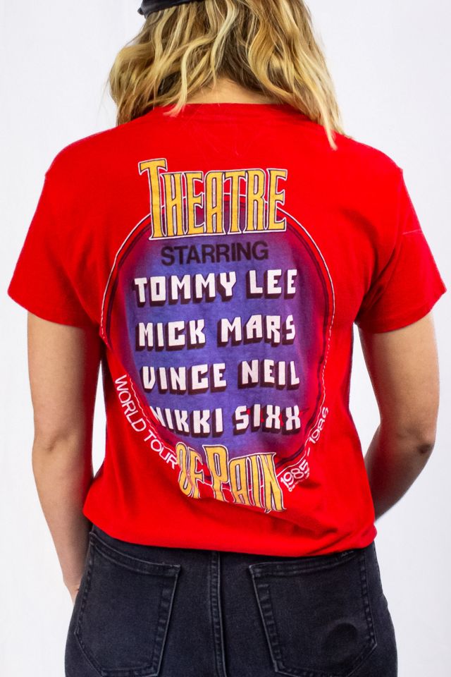 Vintage 1985/86 Motley Crue Theatre of Pain Concert T Shirt Selected by Black Shag Vintage #1