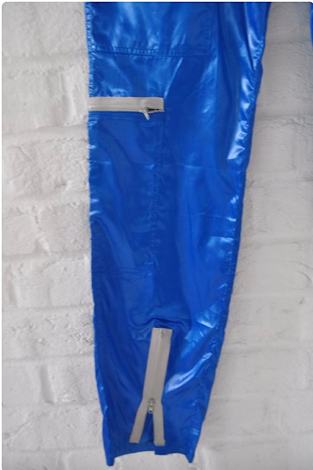 Vintage 1990’s Zippered Vinyl Pants Designed by Countdown Selected by Nomad Vintage #3