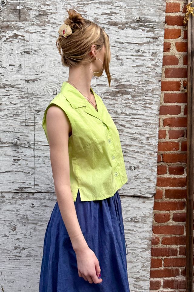 Vintage 1990s Moschino Cheap and Chic Floral Sleeveless Top Selected by Personal Choice #1