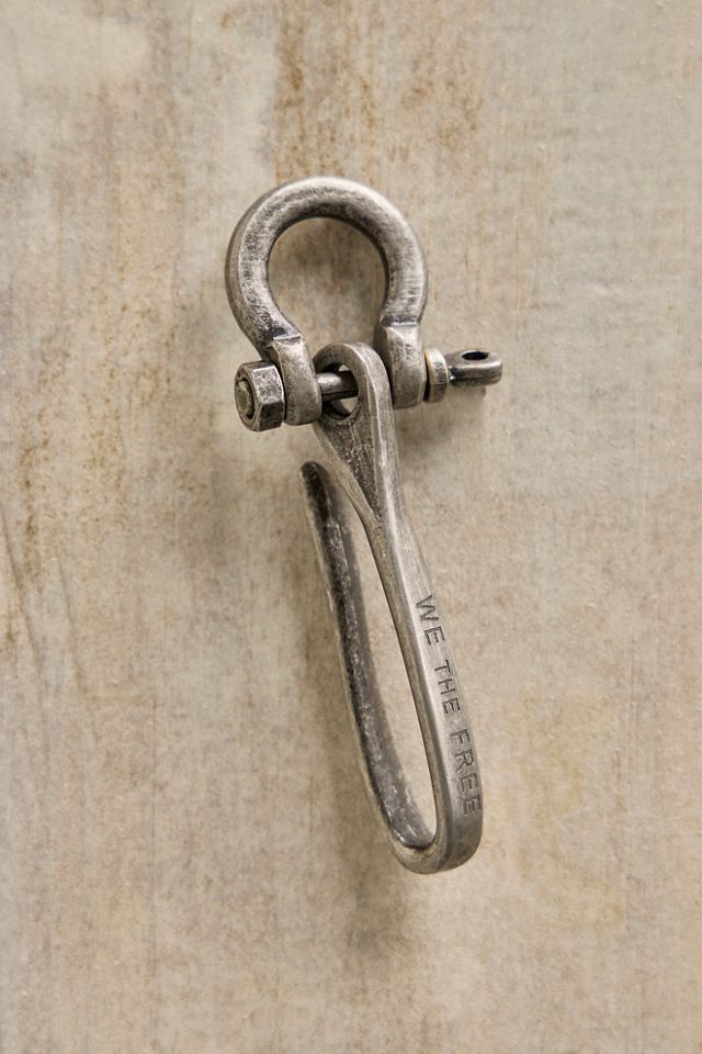 We The Free Metal Hook Keychain #1