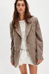 Paper Cut Pinstripe Blazer