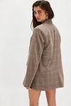 Paper Cut Pinstripe Blazer
