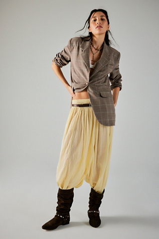 Paper Cut Pinstripe Blazer