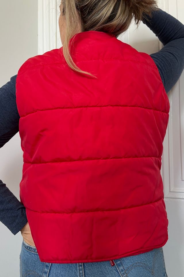 Vintage Red Woolrich Puffer Vest Selected by KA.TL.AK #3