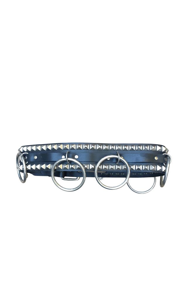 Vintage Punk Studded Leather Belt Selected by Garbage Soup #1