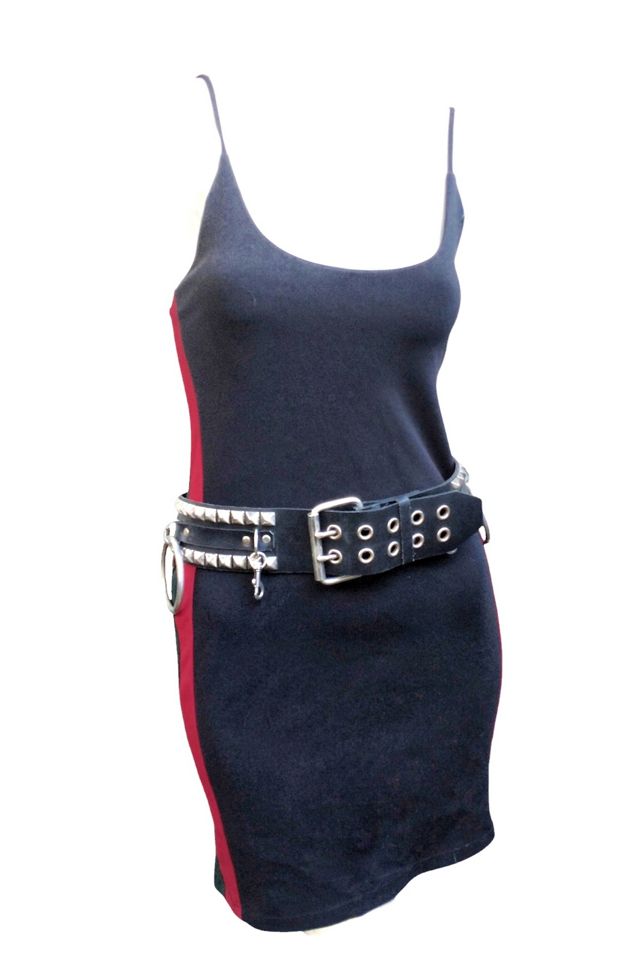 Vintage Punk Studded Leather Belt Selected by Garbage Soup #2