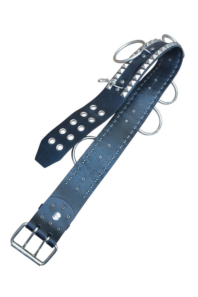 Vintage Punk Studded Leather Belt Selected by Garbage Soup #3