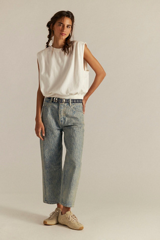 We The Free Deep Trance Dropped Jacquard Jeans