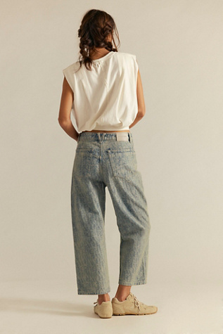 We The Free Deep Trance Dropped Jacquard Jeans